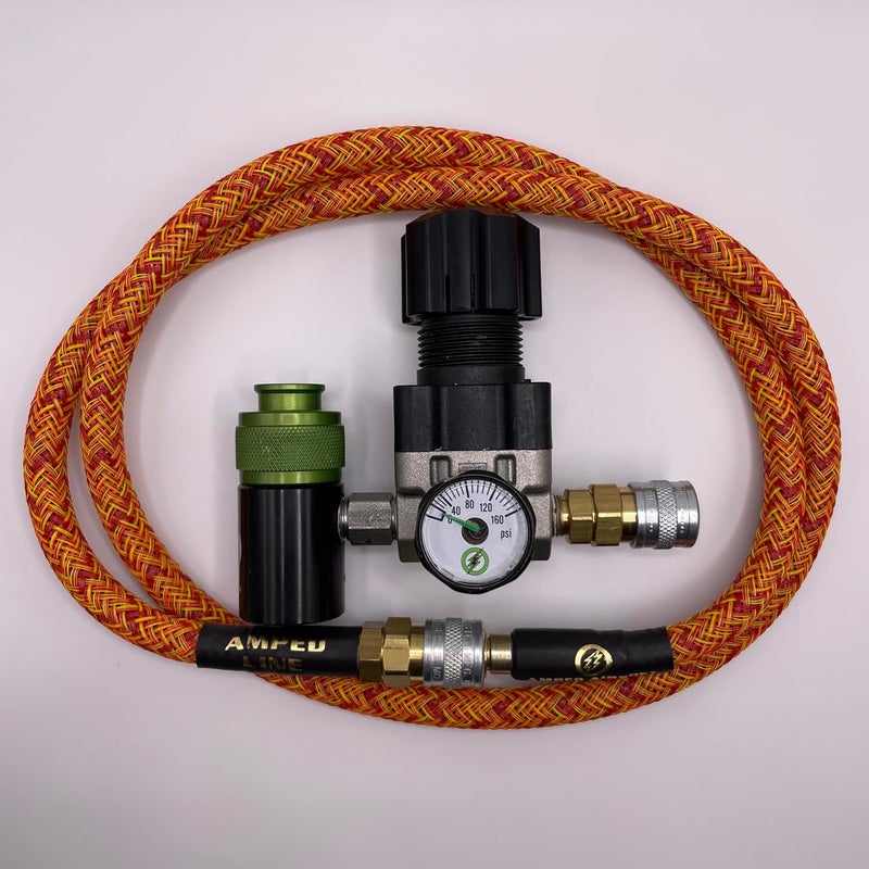 Clovair Clover Airsoft-Amped Airsoft HPA Regulator for Wolverine, Polarstar, Redline Systems, 120 PSI Maximum Output, Works with SLP Tanks Under 300 PSI - Image 1